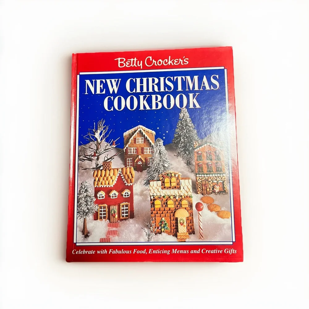 Vintage Betty Crocker New Christmas Cookbook Holiday Recipes Baking 1st Ed Hard